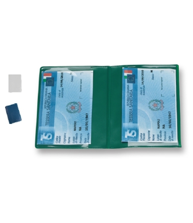 Art. FS281N, Portatessera sanitaria 2 tasche